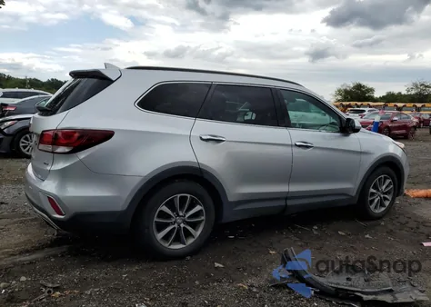 2017 Hyundai Santa Fe Se from USA, damaged, VIN KM8SMDHF7HU217817